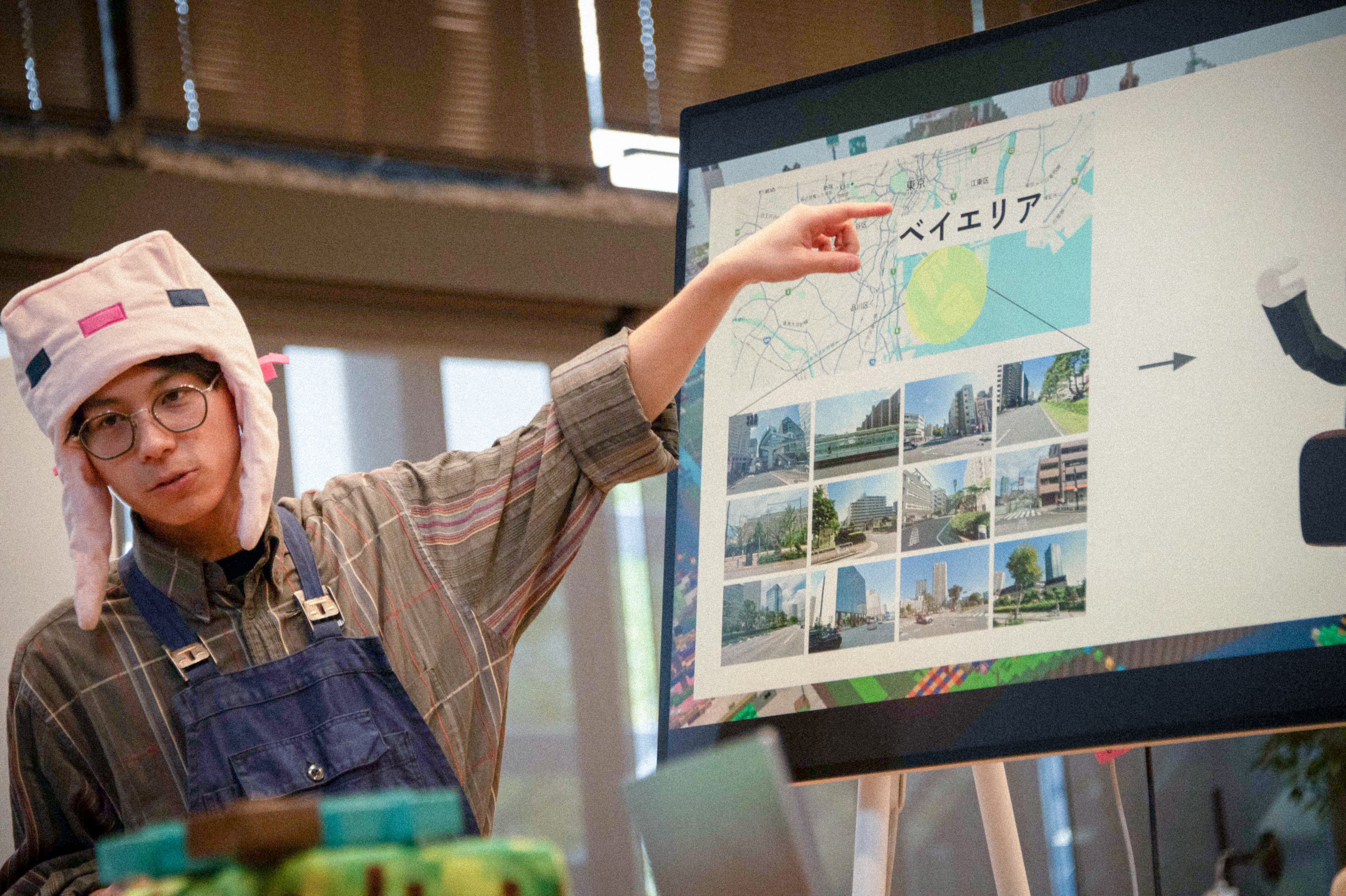 日本科学未来館×東京ベイeSG「Futurescape: Generating Possible Cities with AI」