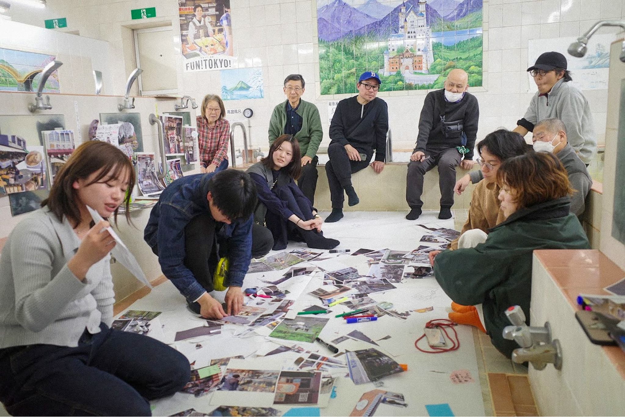 Tokyo Futurescape Studio #01 'Drainage Shopping Street x Landscape Collage' at Tabata Ginza Event Report